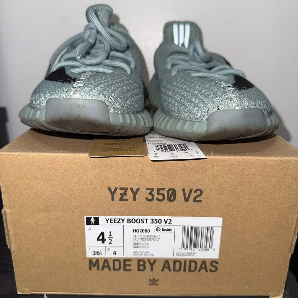 Adidas Yeezy Boost 350 V2 Kids Sneakers - Light Gray